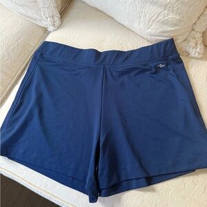 Navy Blue‎ Athletic Women's Shorts